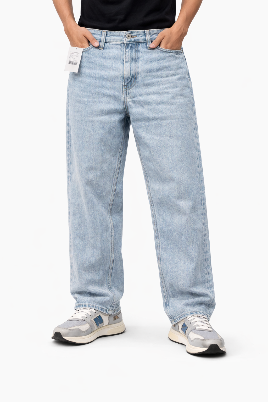 Straight Fit Baggy Jeans