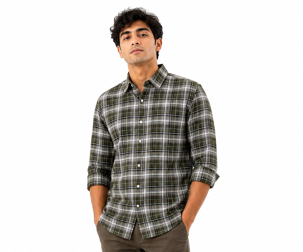 Men's Check Shirts Online in India | Casual & Cotton Checked Shirts | Fiya Collection Fiya Collections