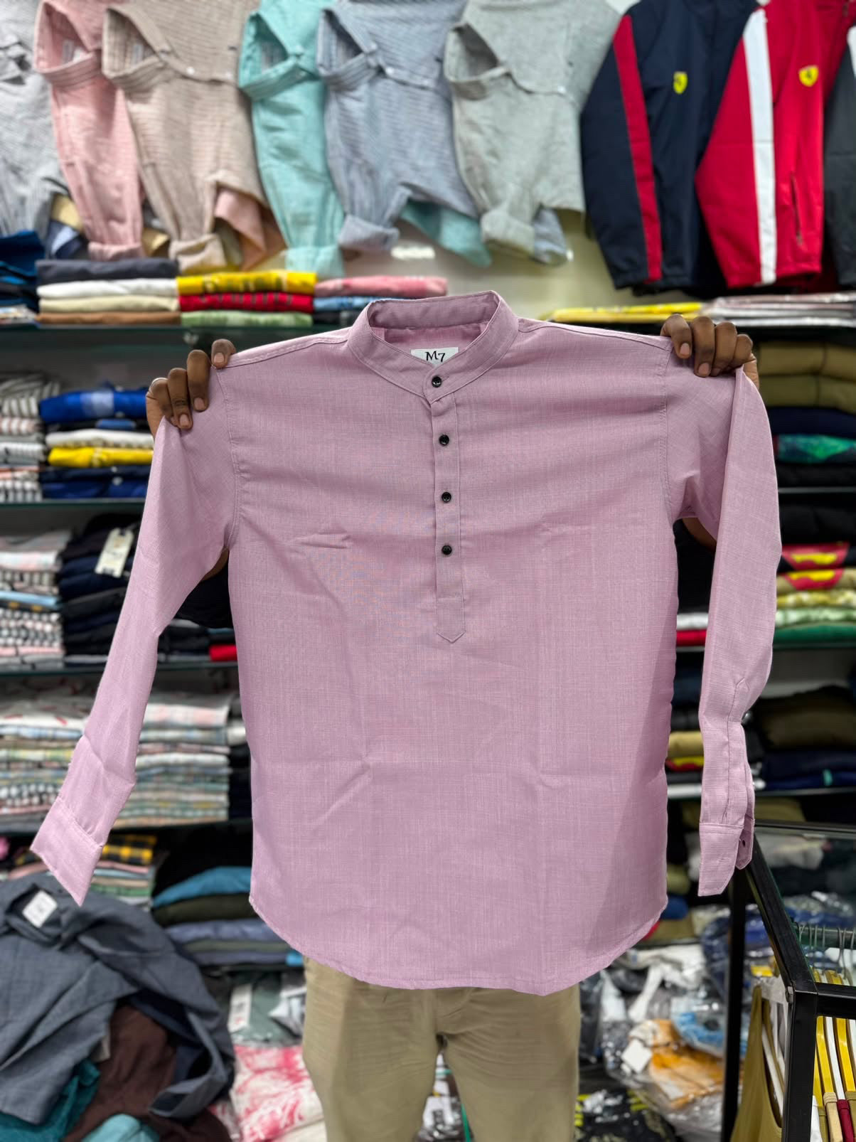 Plain Short Kurtas
