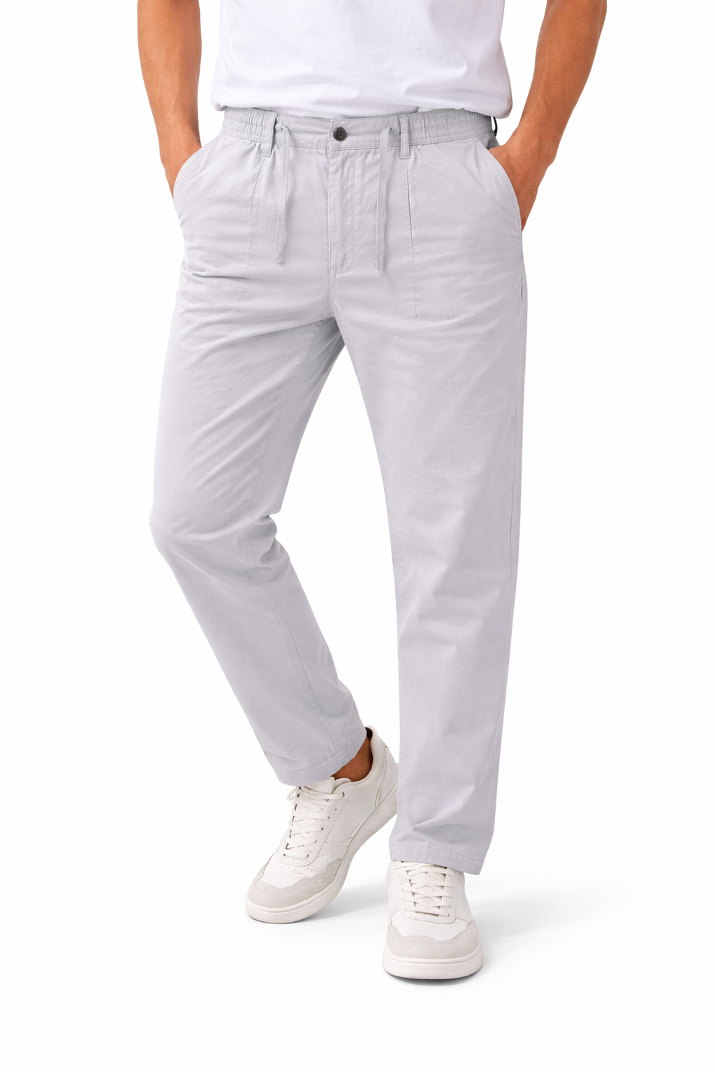 Premium Linen Straight Fit Pants