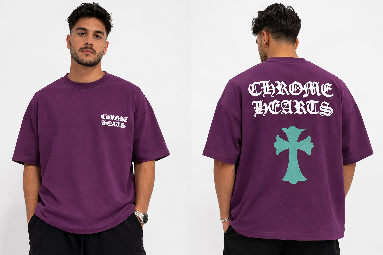 Down Shoulder Tshirts Back Print