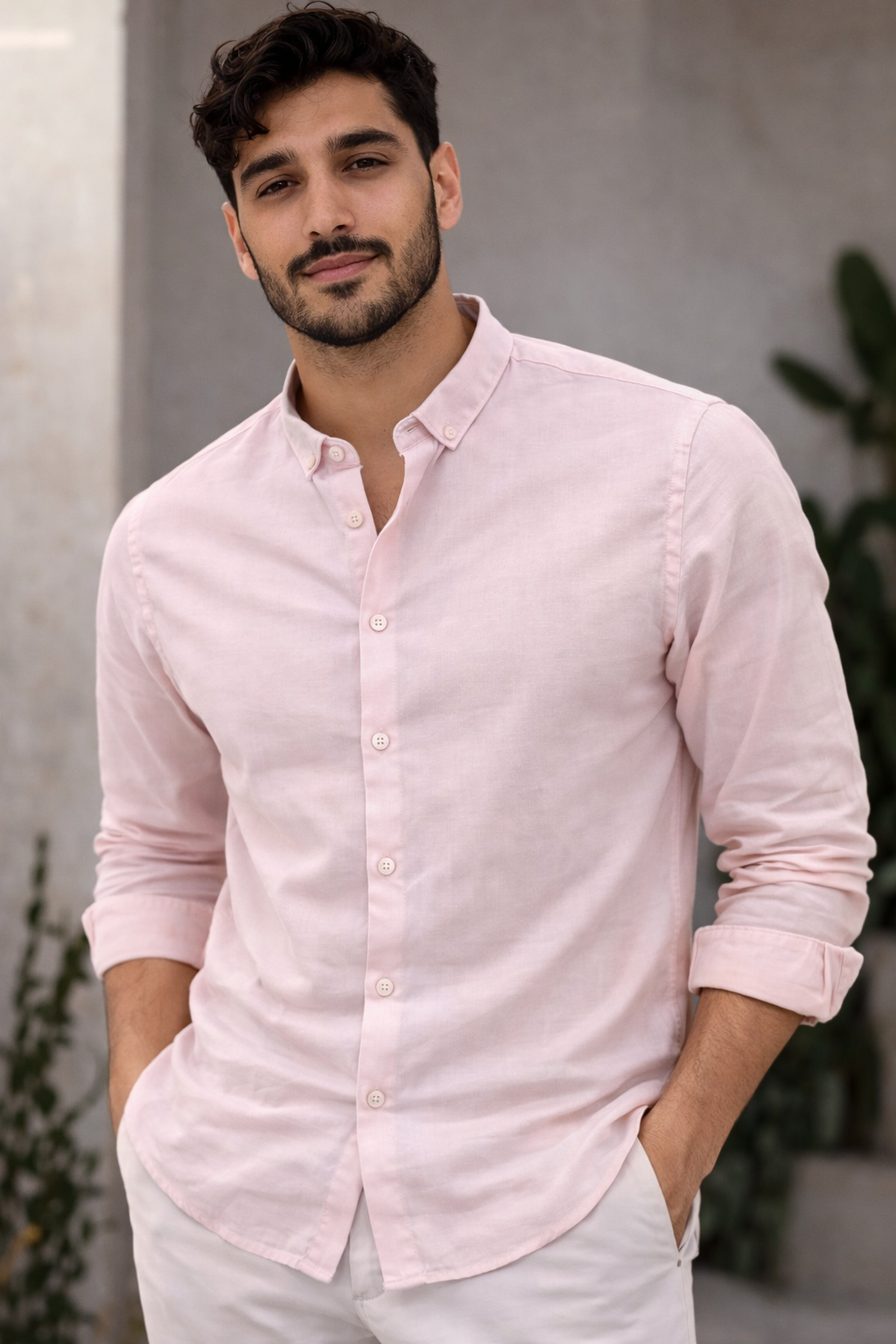 Premium Linen Plain Shirts