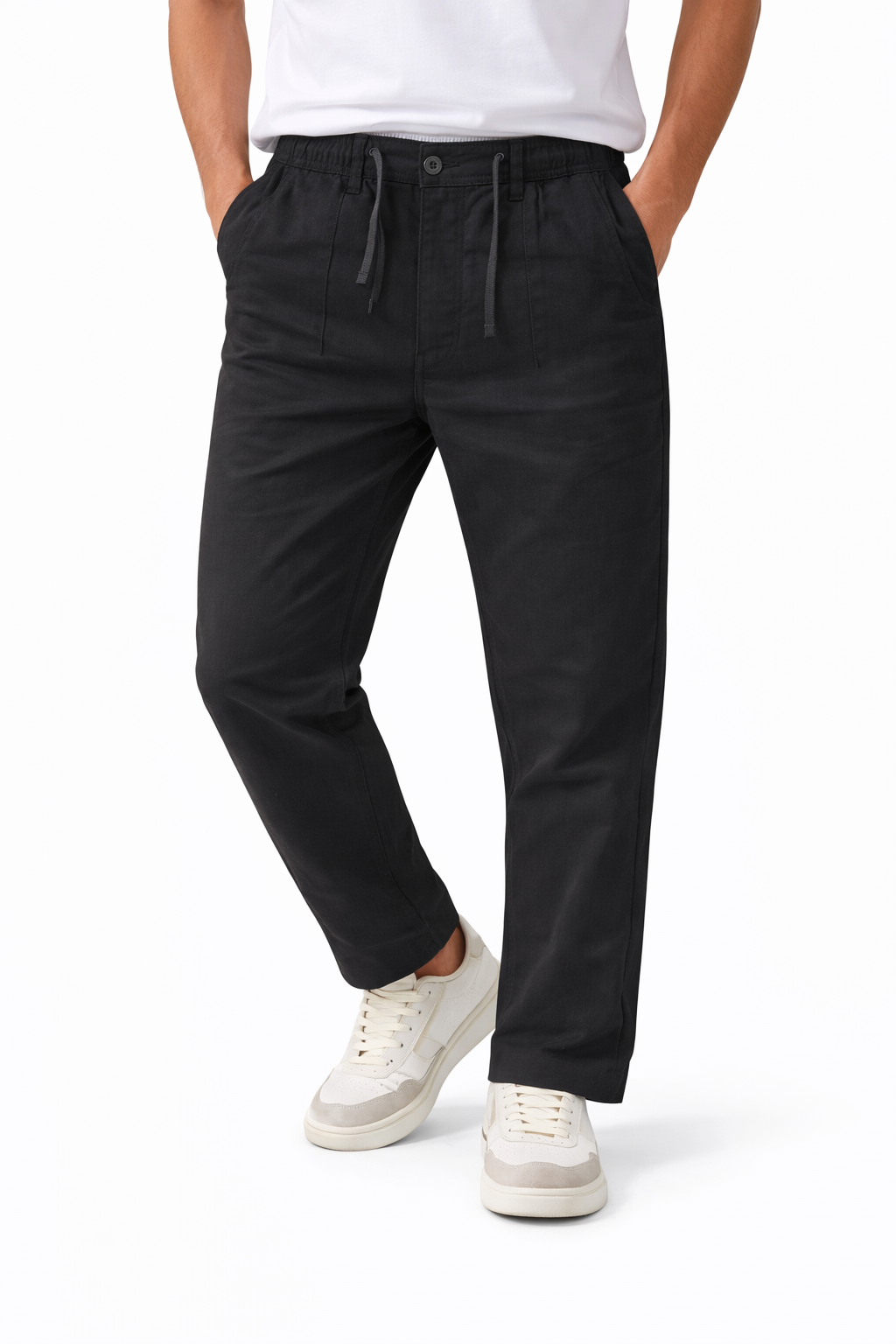 Premium Linen Straight Fit Pants