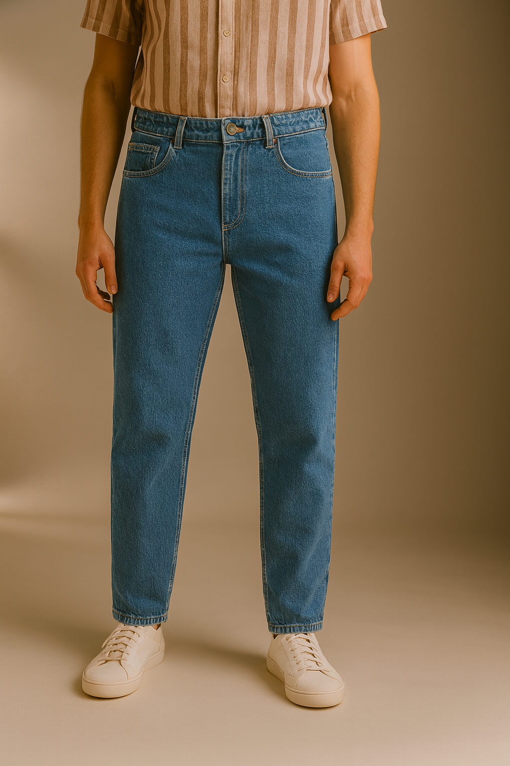 Mom Fit  – Blue Denim