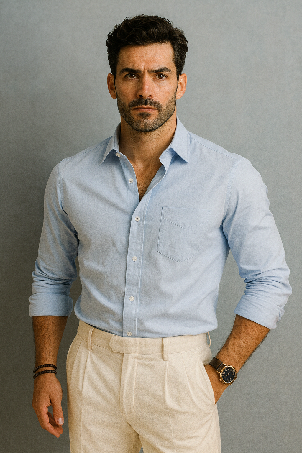 Fatzer Sky Blue Classic Shirt