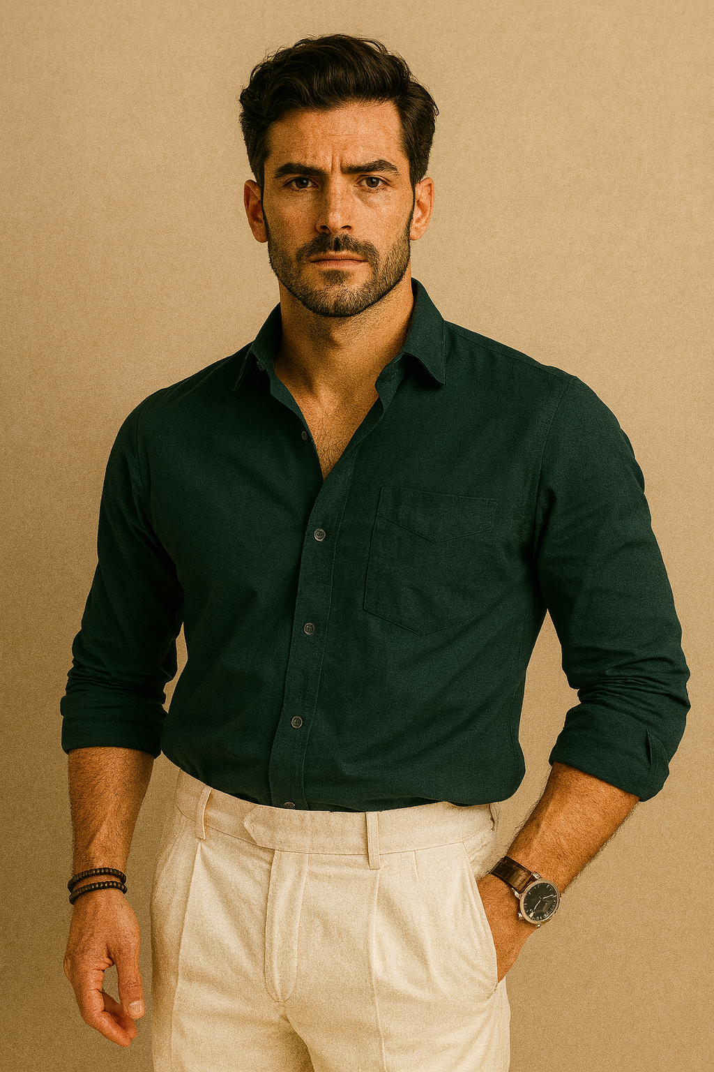 Fatzer Rama Green Classic Shirt