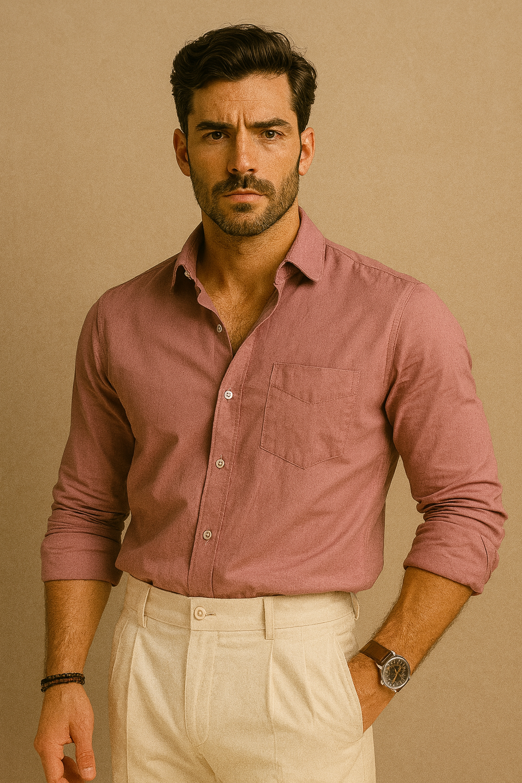Fatzer Dark Peach Classic Shirt