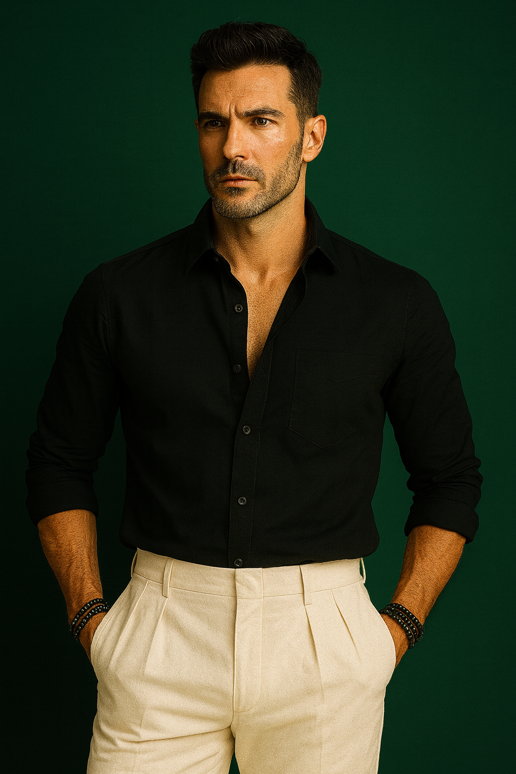 Fatzer Black Classic Shirt