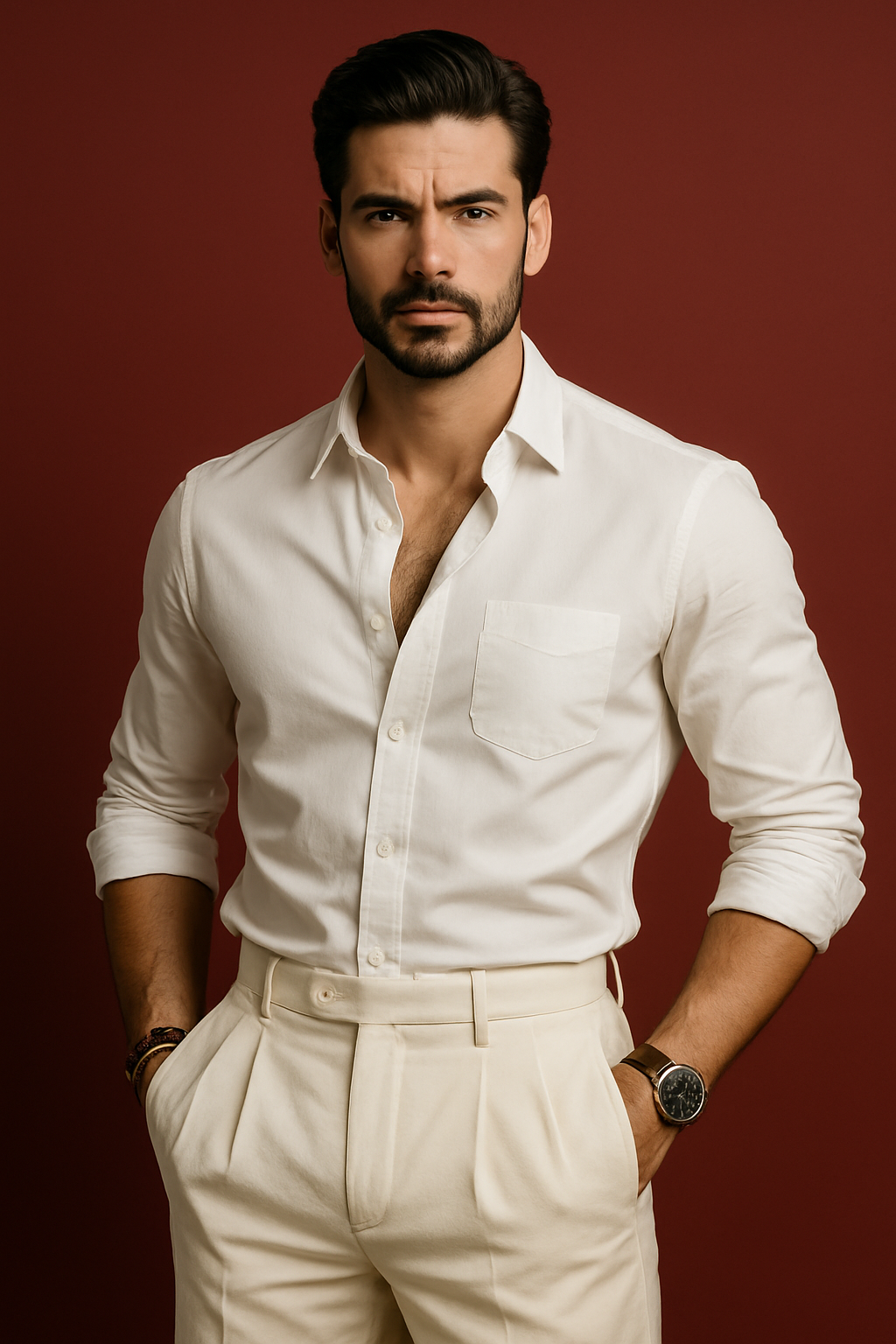 Fatzer White Classic Shirt