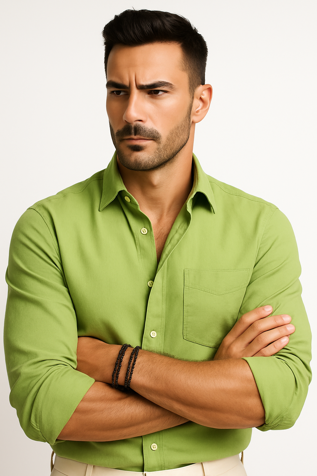 Fatzer Pastel Green Classic Shirt