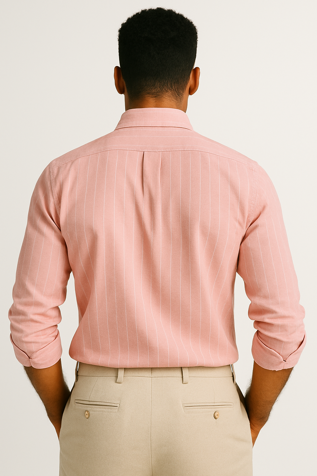 Men’s Classic Stripe Shirt - Pink