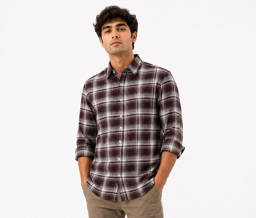 Men's Check Shirts Online in India | Casual & Cotton Checked Shirts | Fiya Collection Fiya Collections