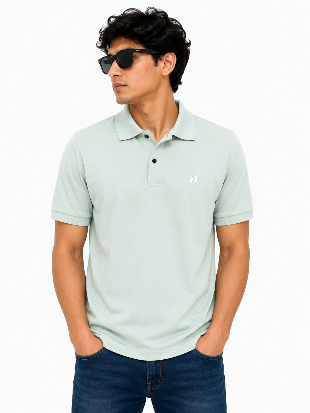 Matte Dri Fit Collar T-shirts