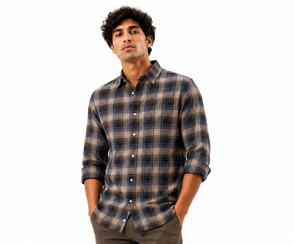Men's Check Shirts Online in India | Casual & Cotton Checked Shirts | Fiya Collection Fiya Collections