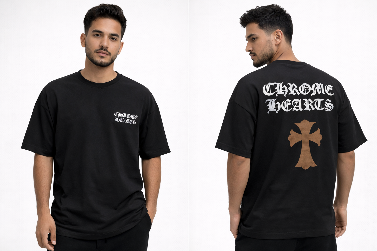 Down Shoulder Tshirts Back Print