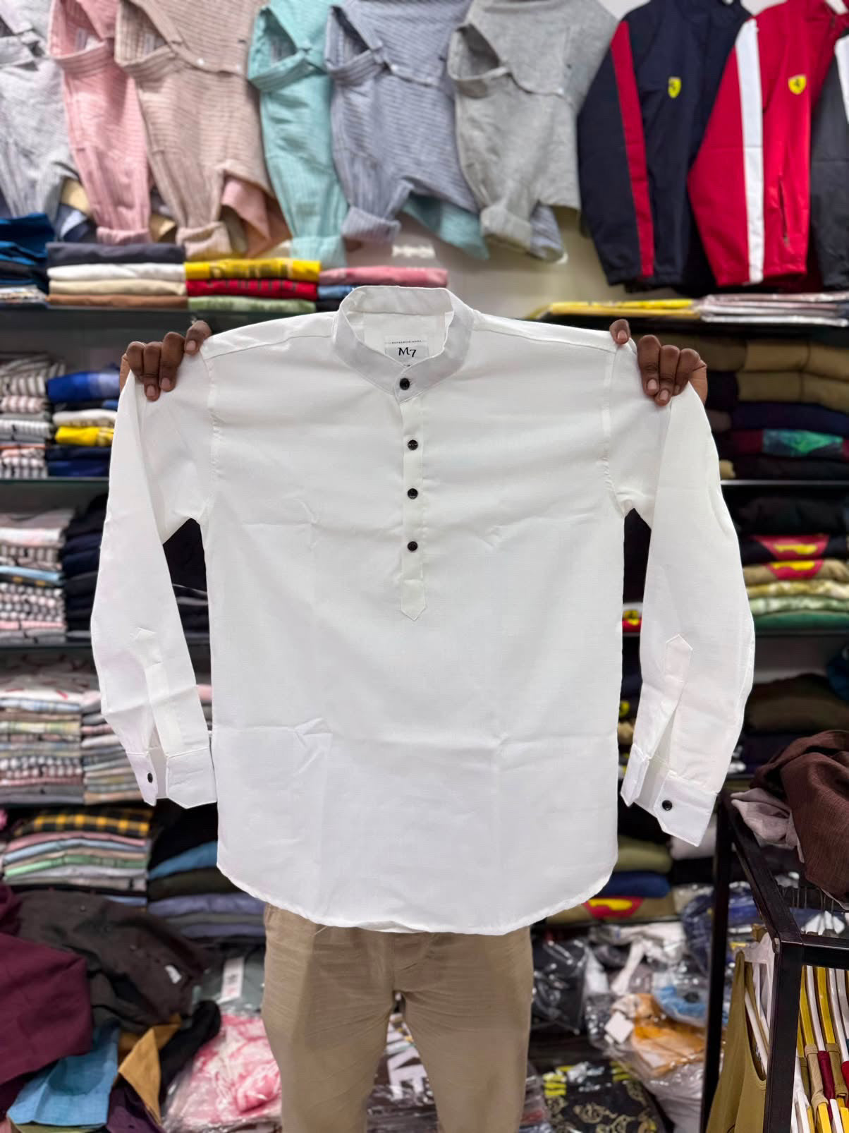 Plain Short Kurtas