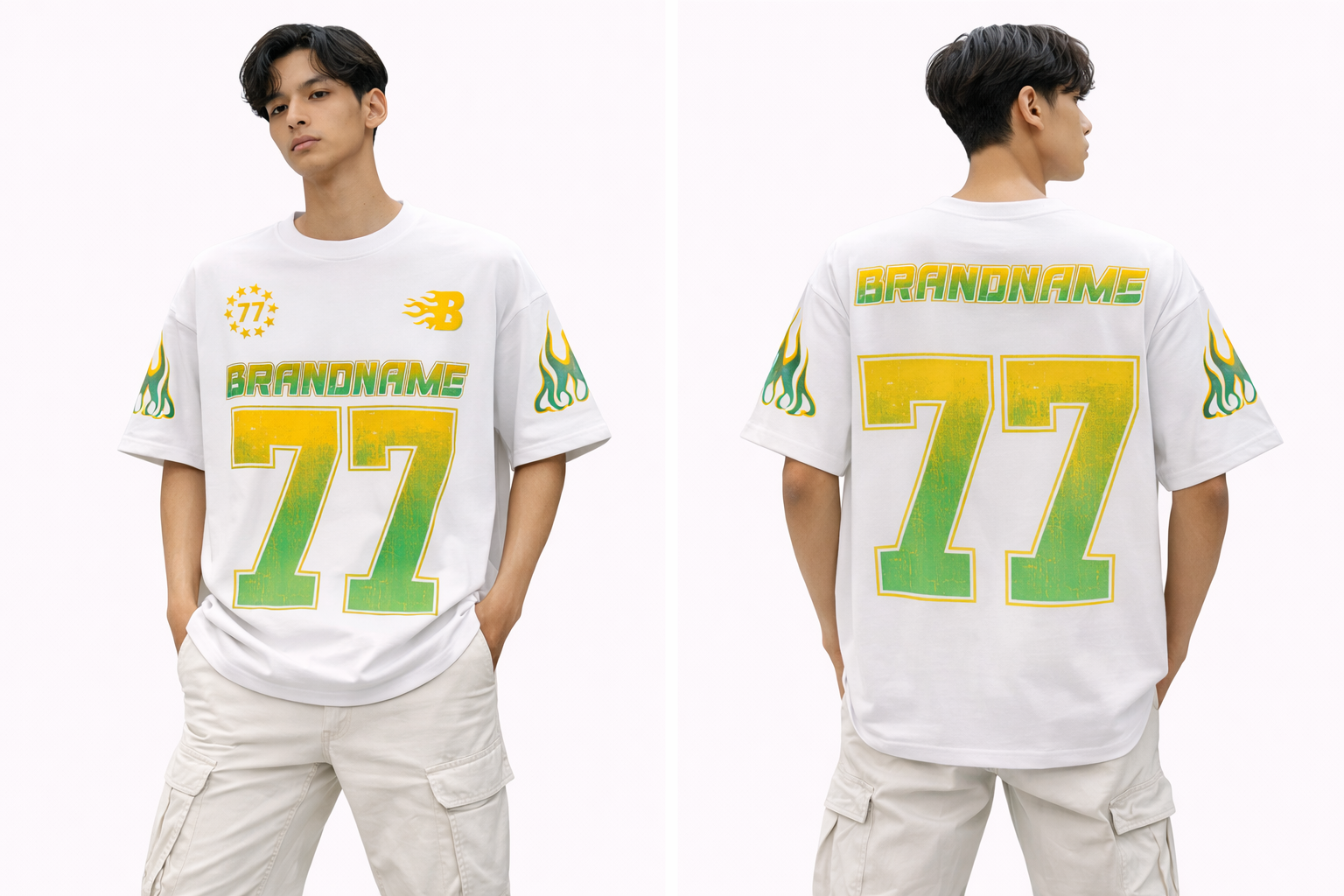 Men’s Printed Oversized T-Shirts