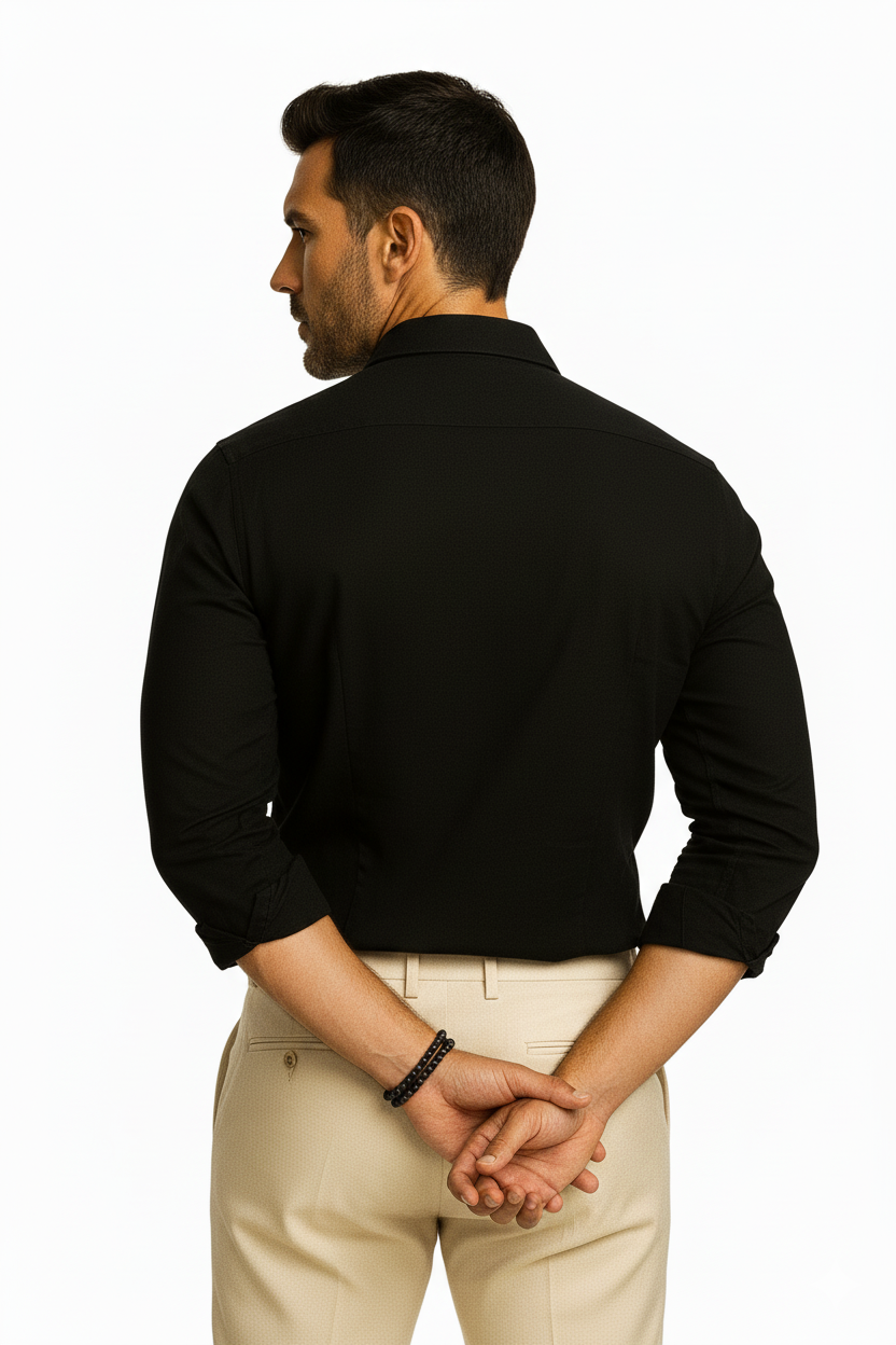 Fatzer Black Classic Shirt