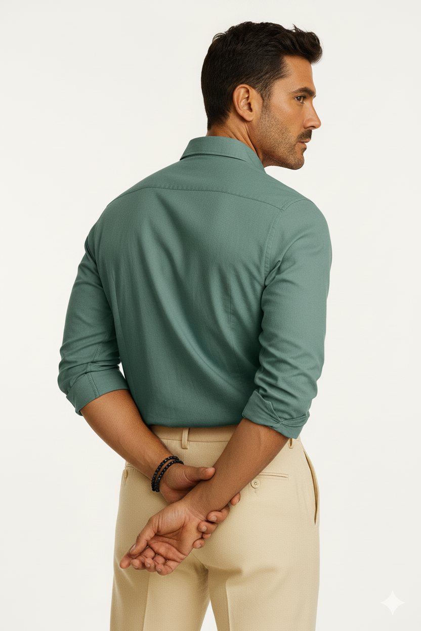 Fatzer Sea Green Classic Shirt