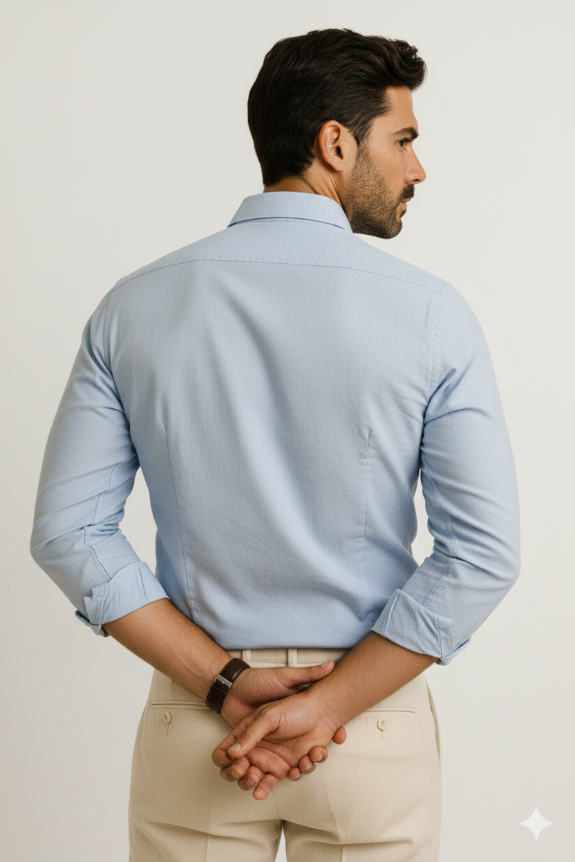 Fatzer Sky Blue Classic Shirt