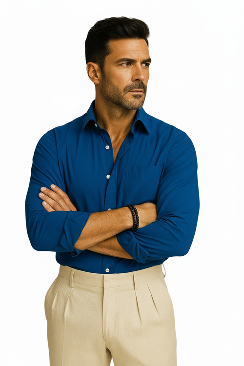 Fatzer Blue Classic Shirt