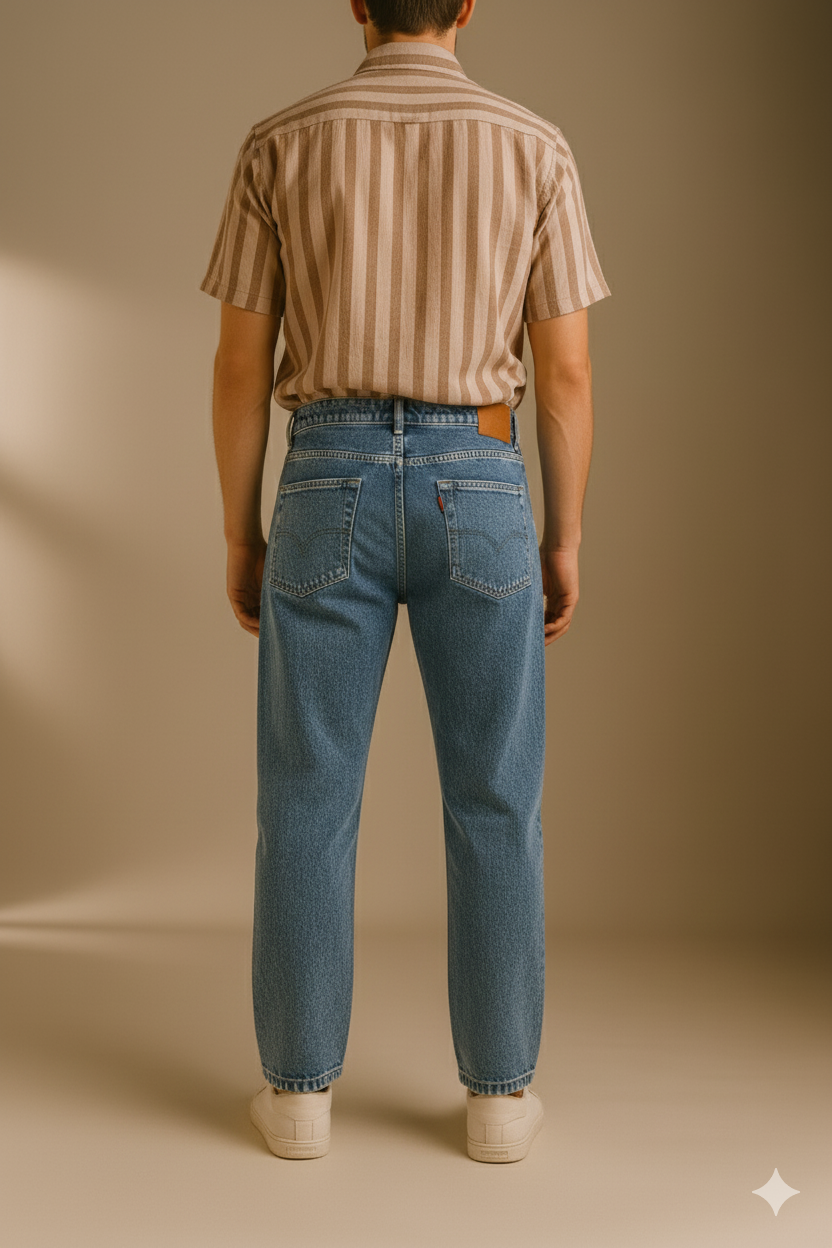 Mom Fit  – Blue Denim