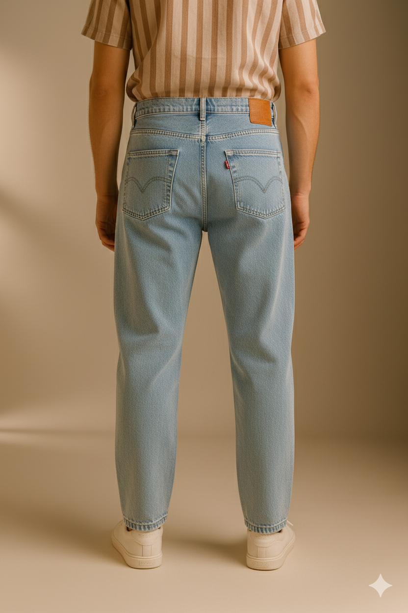 Mom Fit – Sky Blue Denim