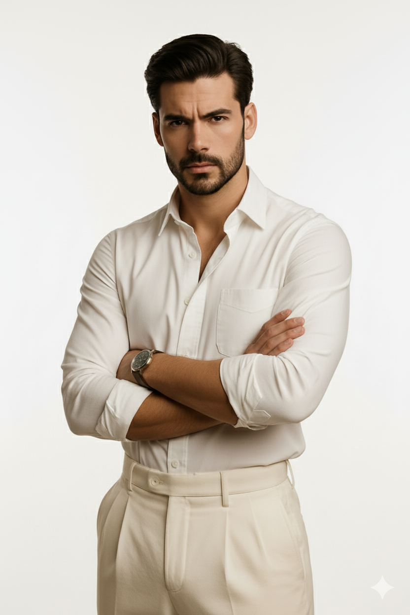 Fatzer White Classic Shirt