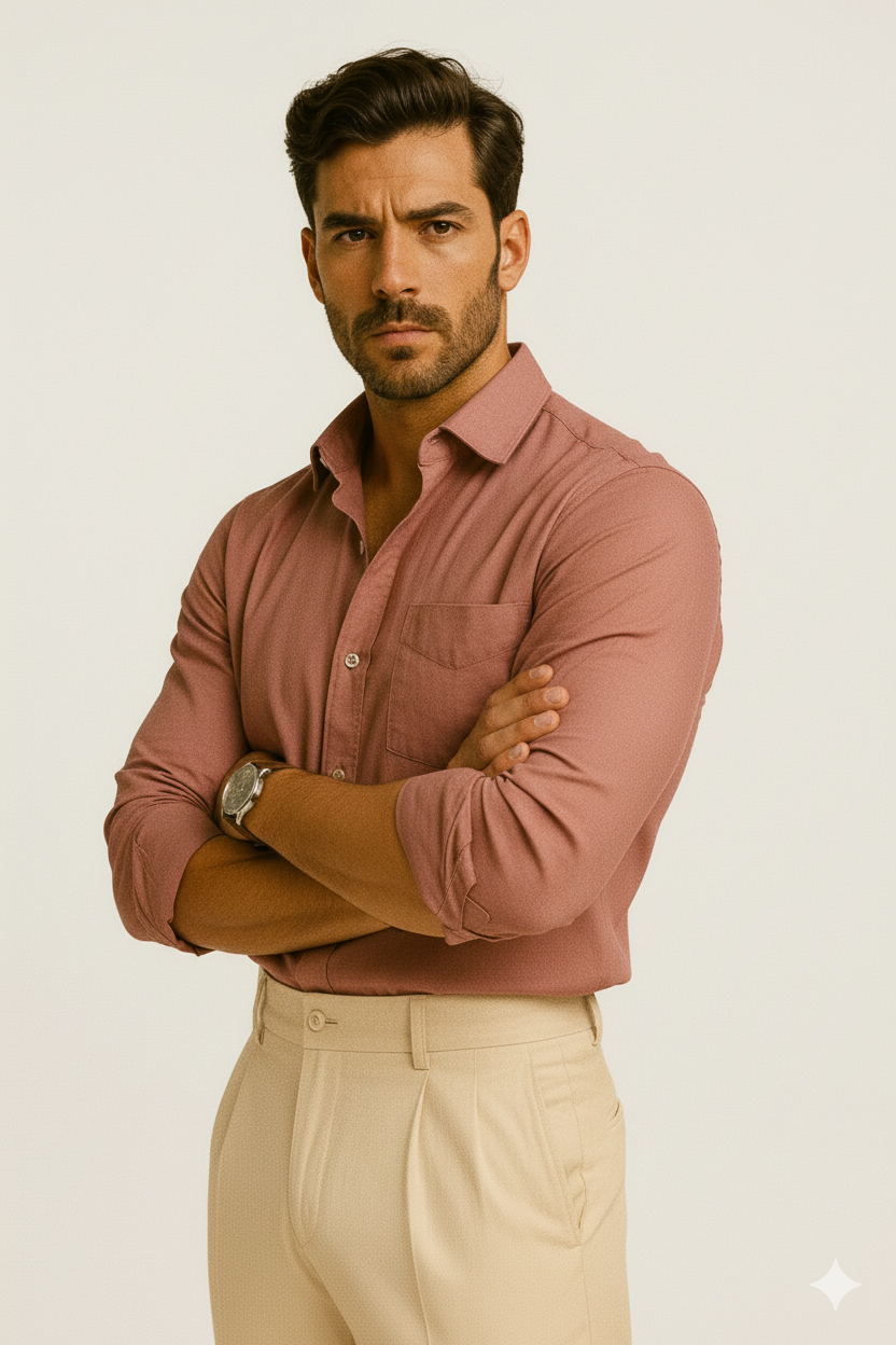 Fatzer Dark Peach Classic Shirt