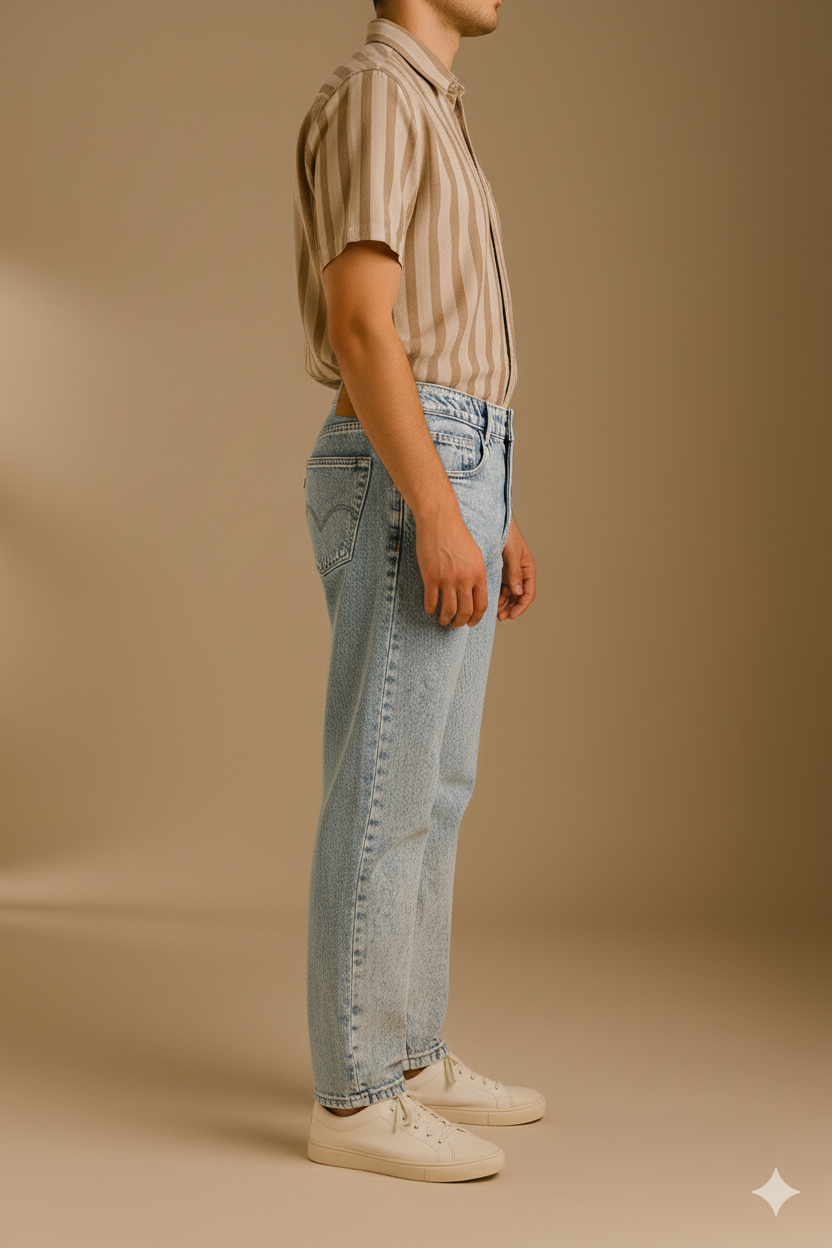 Mom Fit – Sky Blue Denim
