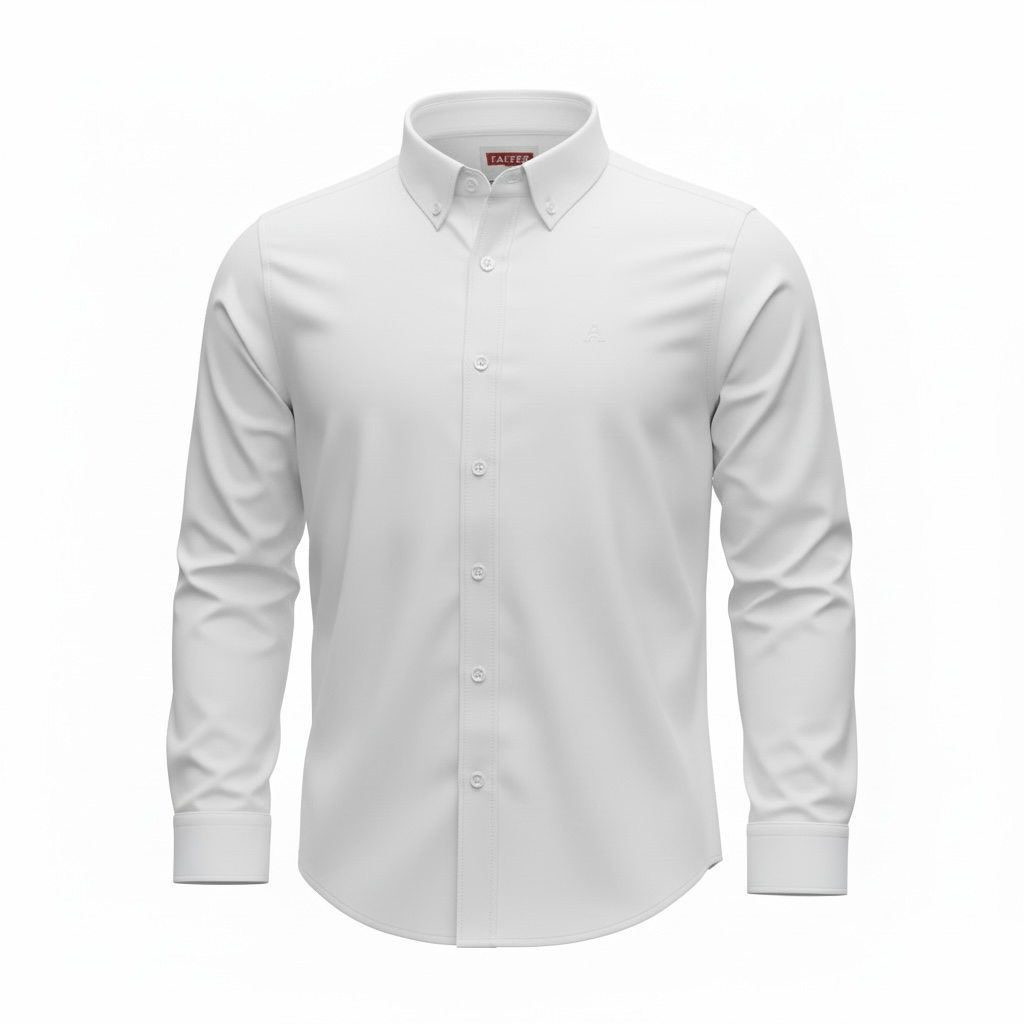 Fatzer White Plain Shirts