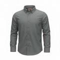 Fatzer Dark Grey Plain Shirts