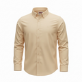 Fatzer Beige Plain Shirts
