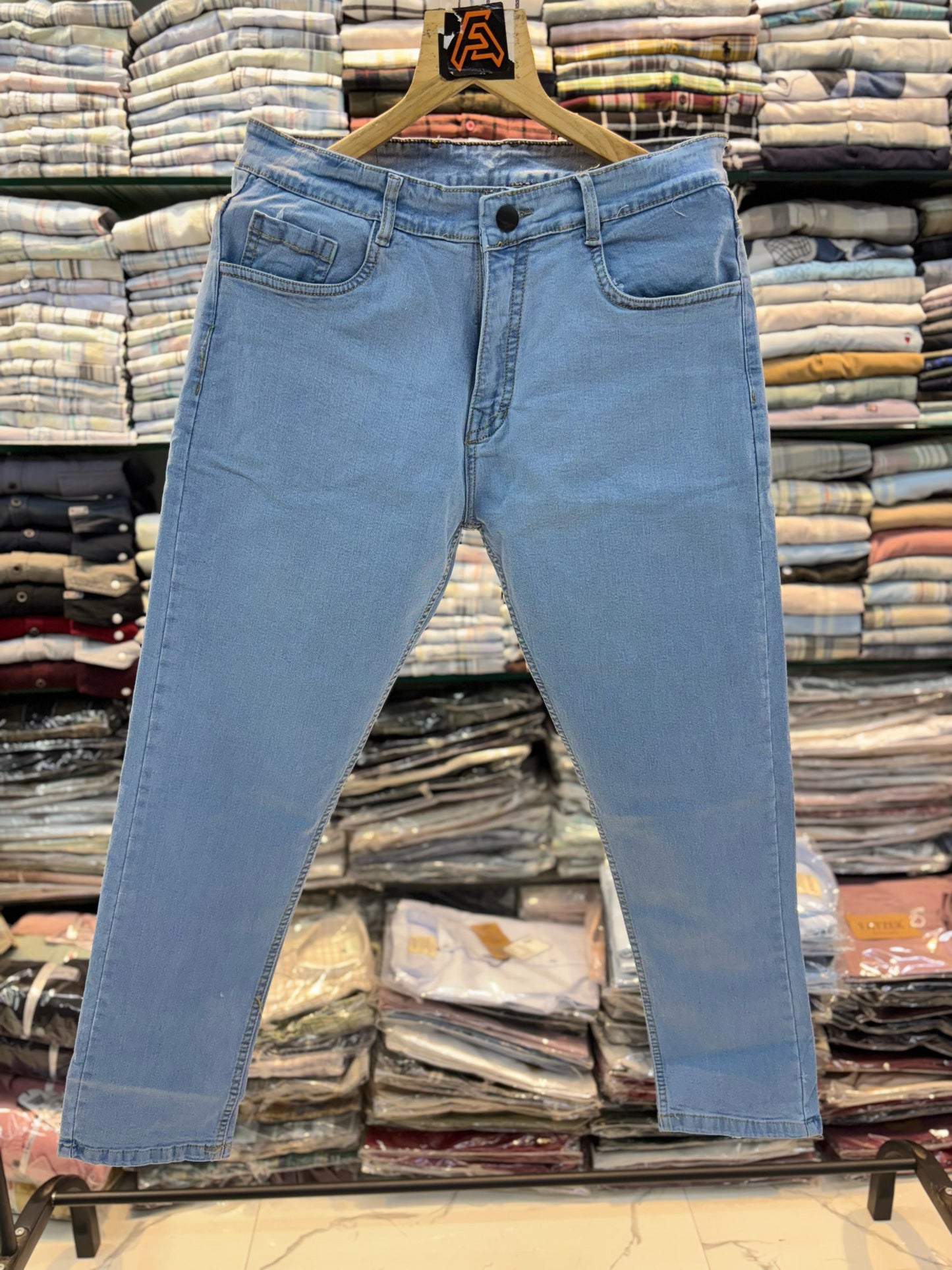 Fatzer Super Skinny Fit Ankle Length Basic Rugged Jeans