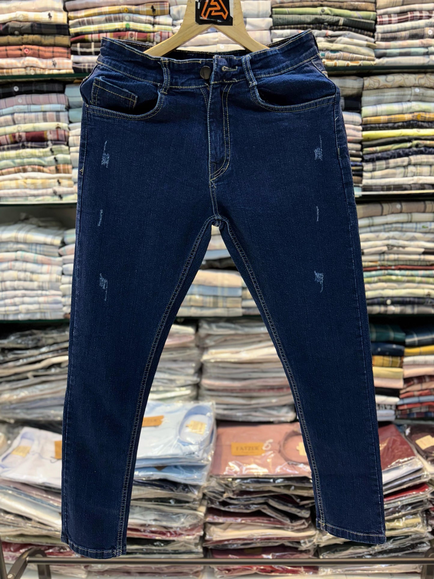 Fatzer Super Skinny Fit Ankle Length Basic Rugged Jeans