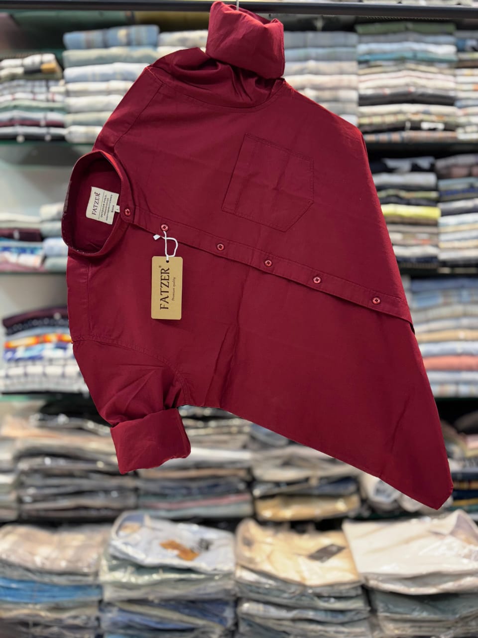 Premium Chinese Collar Shirts