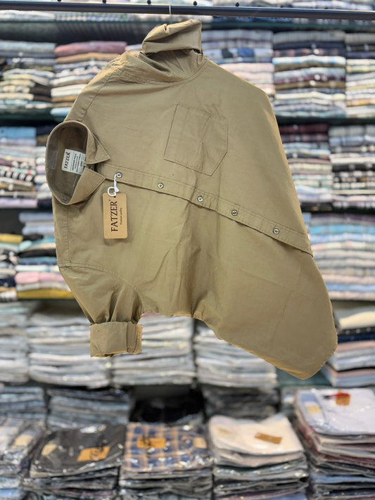 Fatzer Plain Cotton Shirts