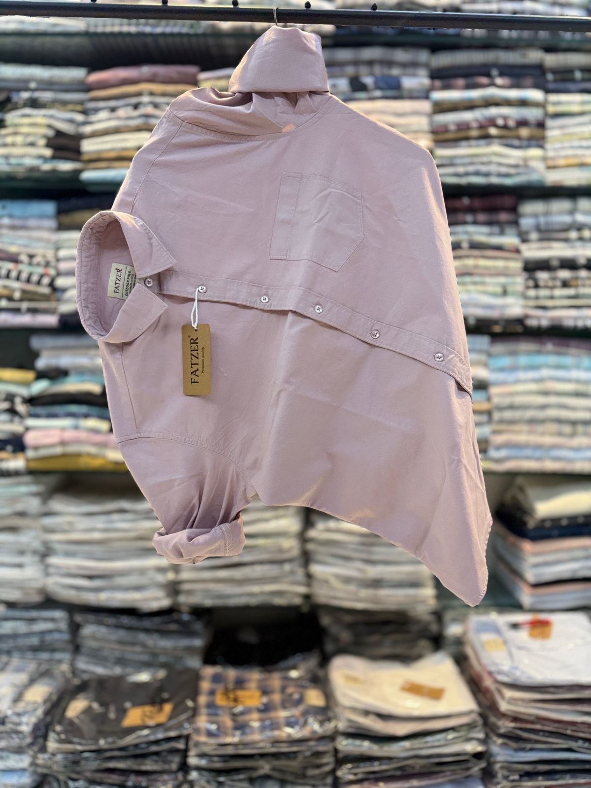 Fatzer Plain Cotton Shirts