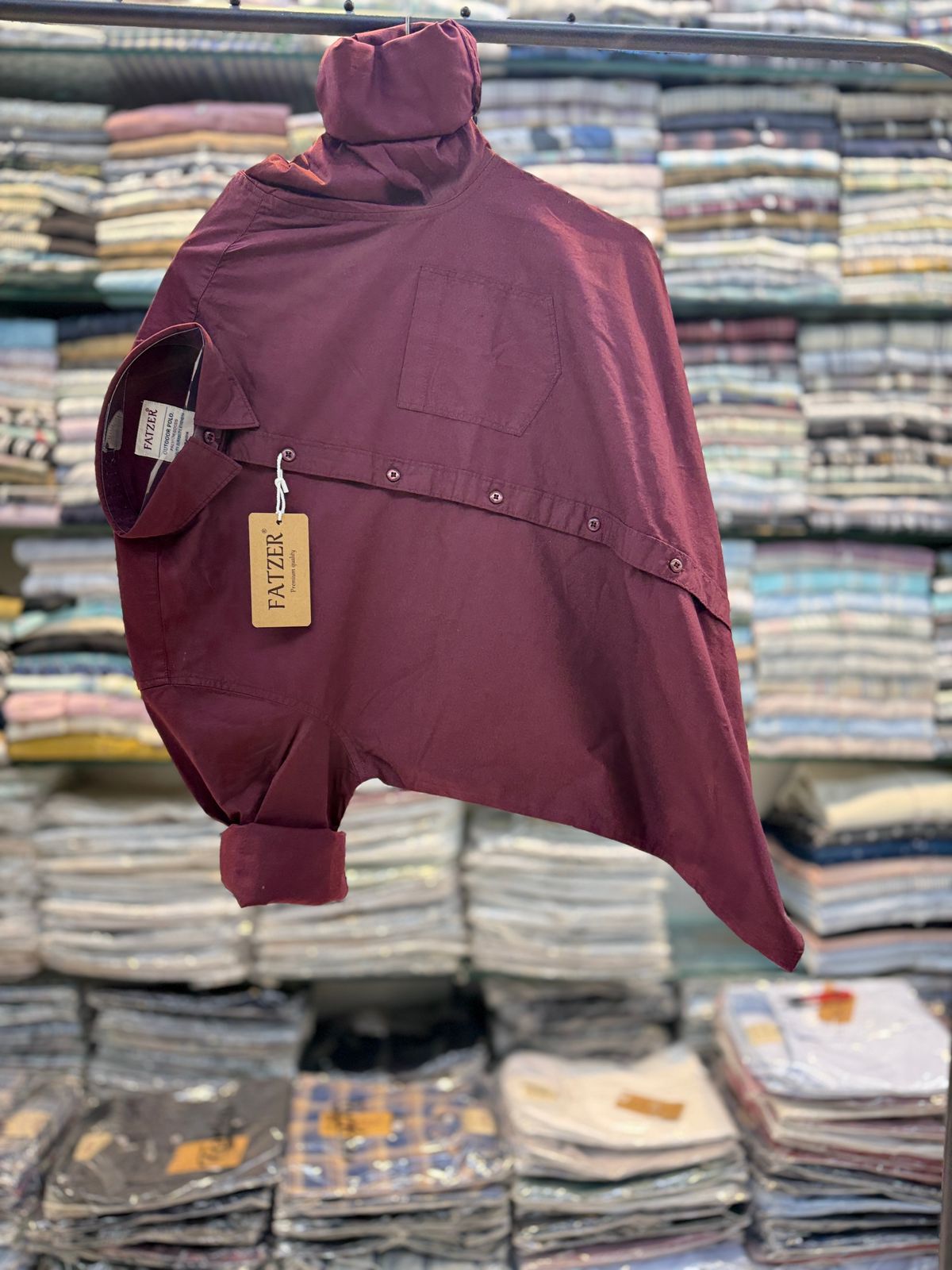 Fatzer Plain Cotton Shirts