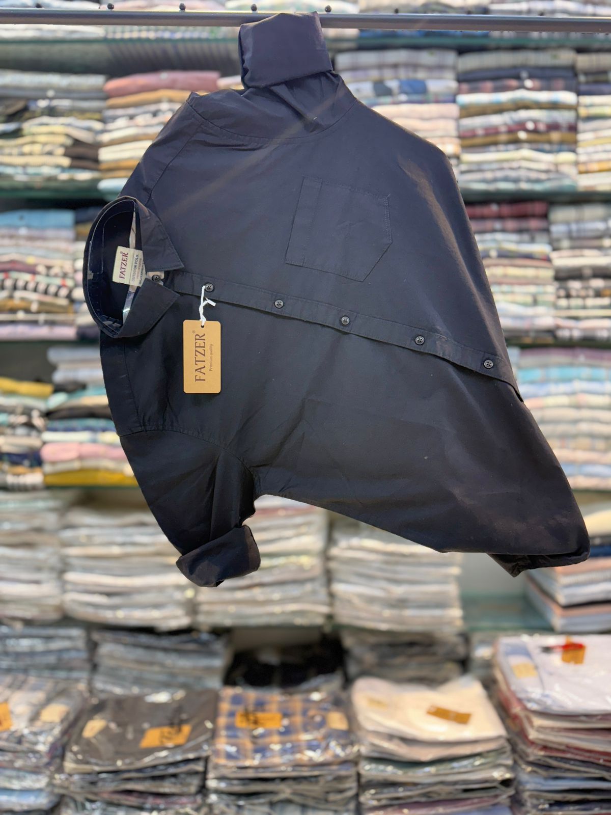 Fatzer Plain Cotton Shirts