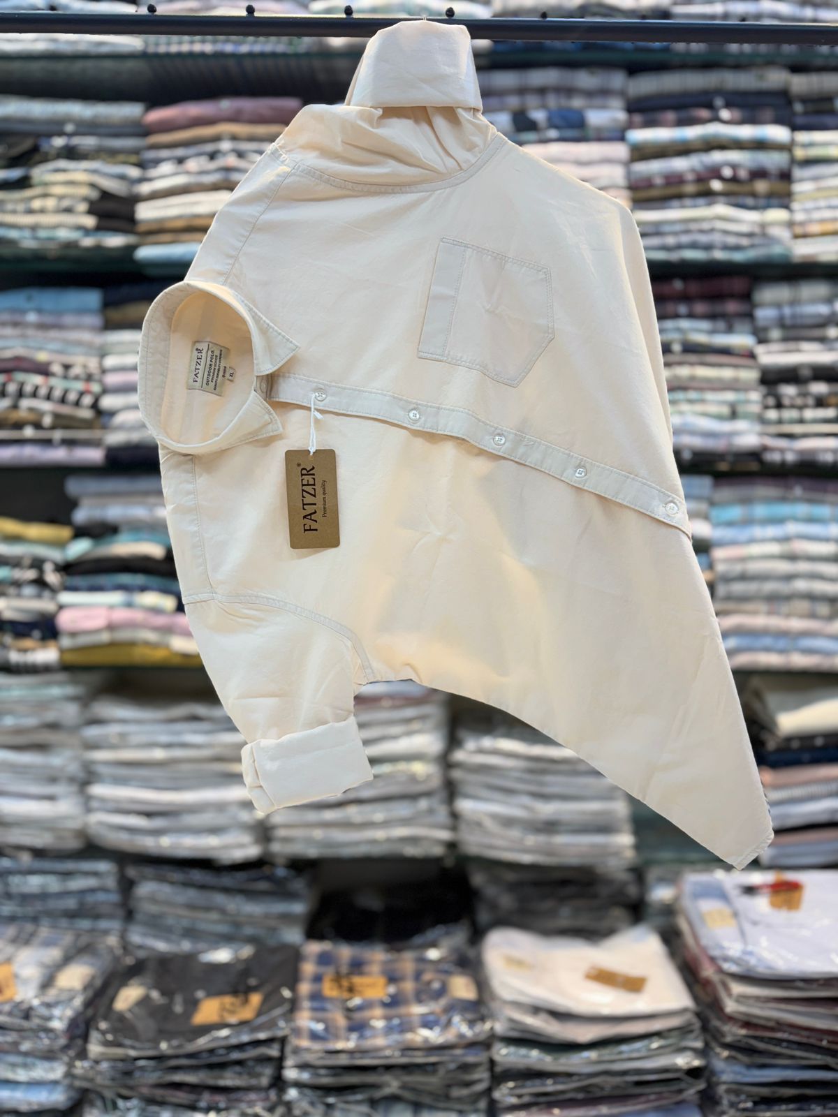 Fatzer Plain Cotton Shirts