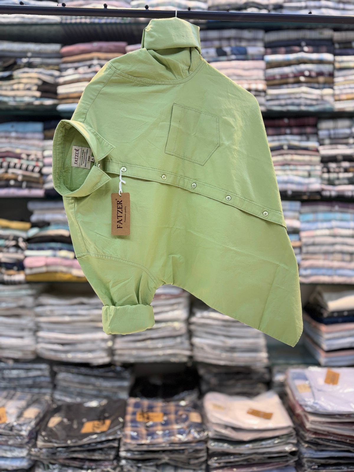 Fatzer Plain Cotton Shirts