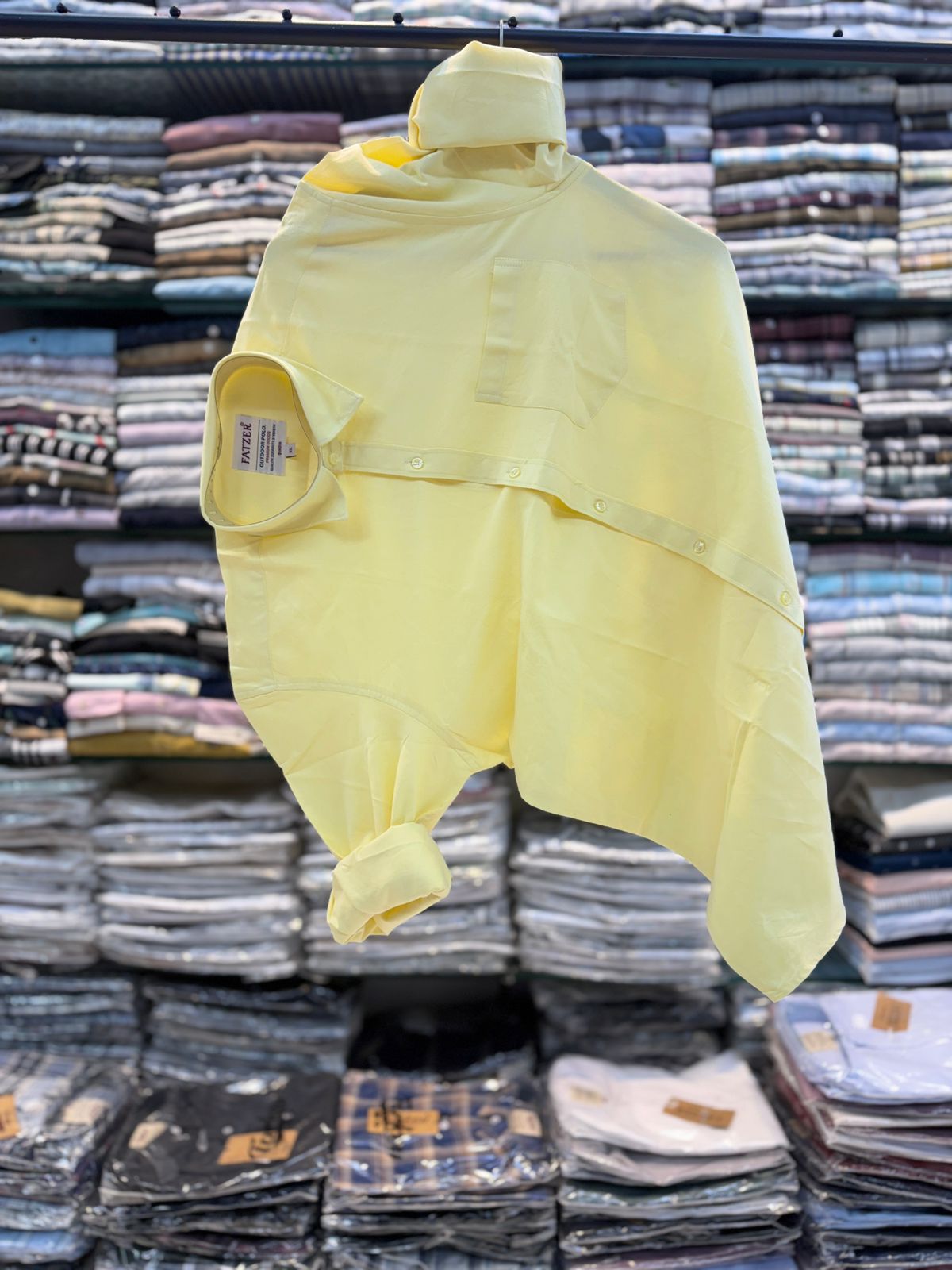 Fatzer Plain Cotton Shirts