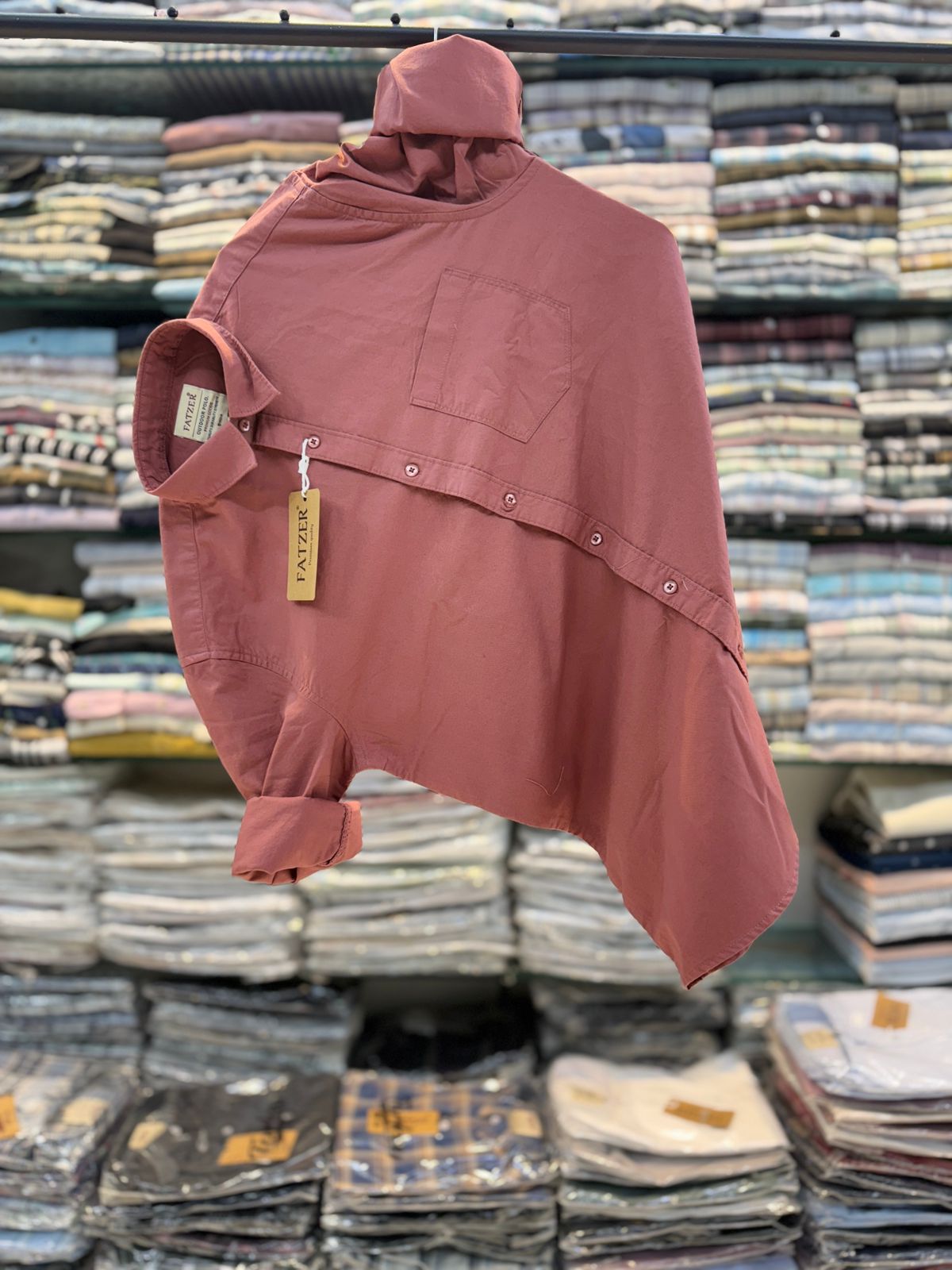 Fatzer Plain Cotton Shirts