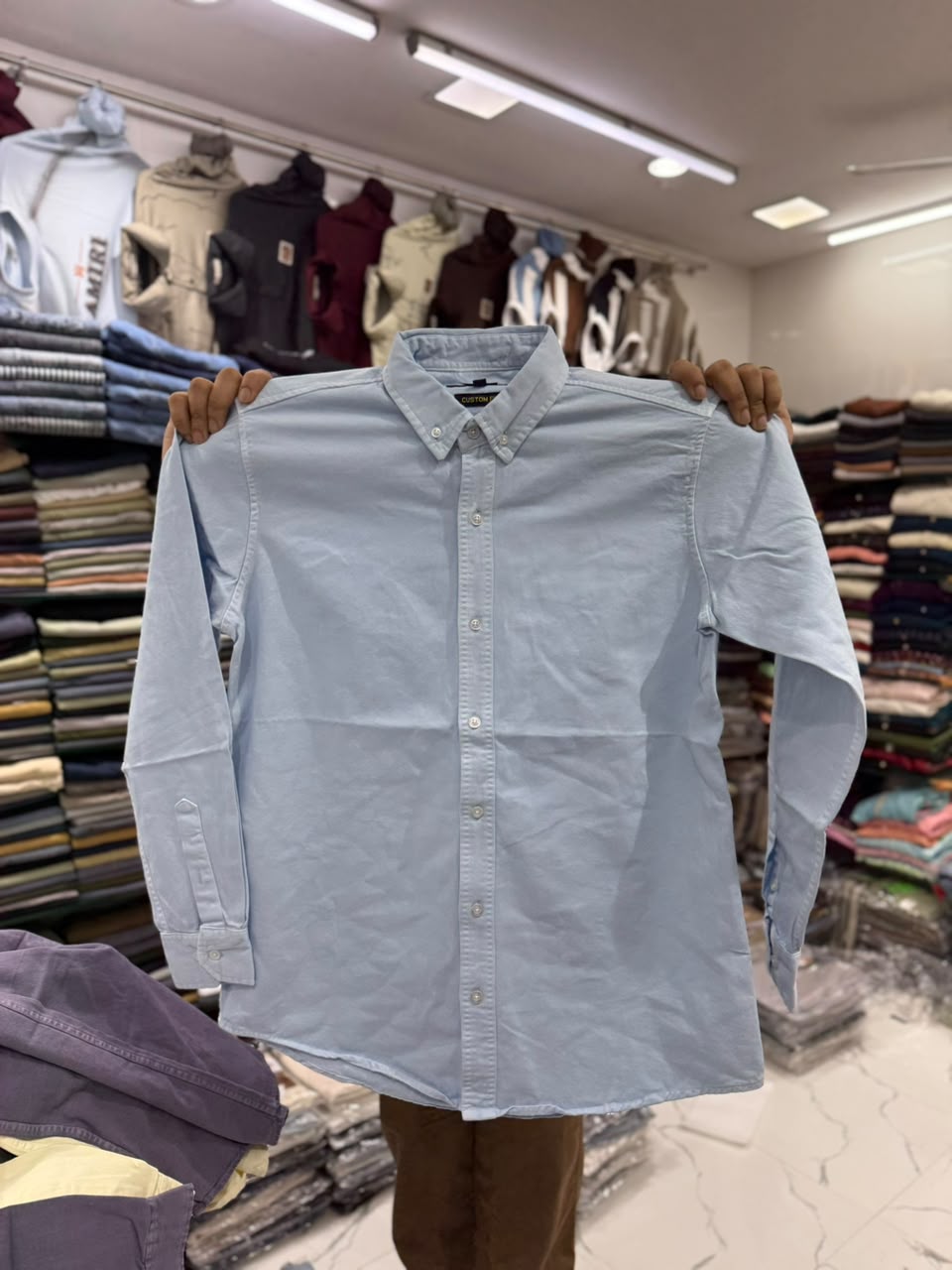 Solid Color Shirts RFD Fabric - Fiya Collections