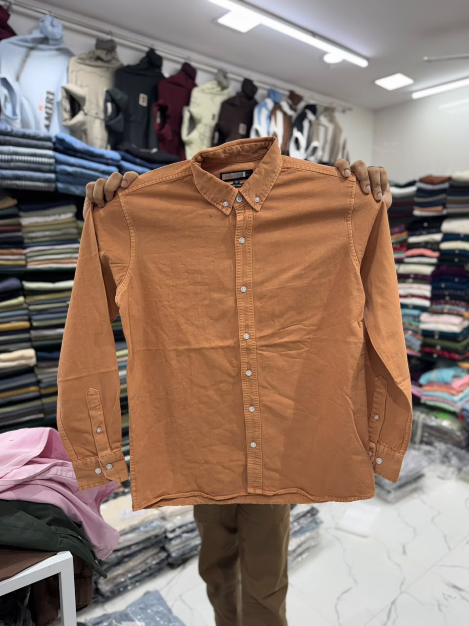 Solid Color Shirts RFD Fabric - Fiya Collections