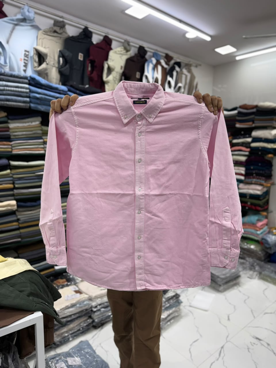Solid Color Shirts RFD Fabric - Fiya Collections