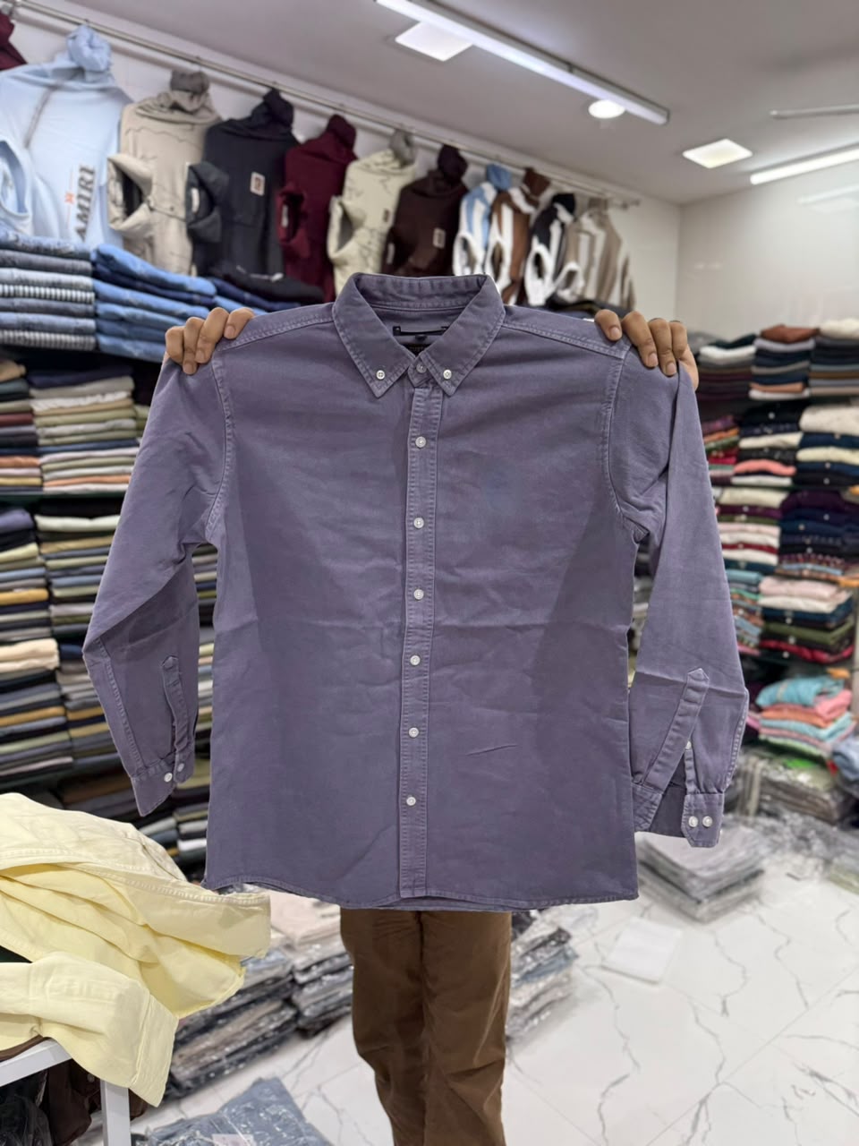 Solid Color Shirts RFD Fabric - Fiya Collections