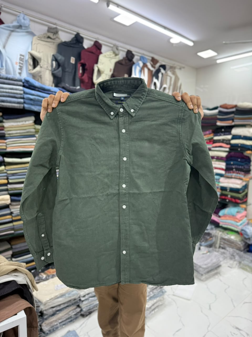 Solid Color Shirts RFD Fabric - Fiya Collections