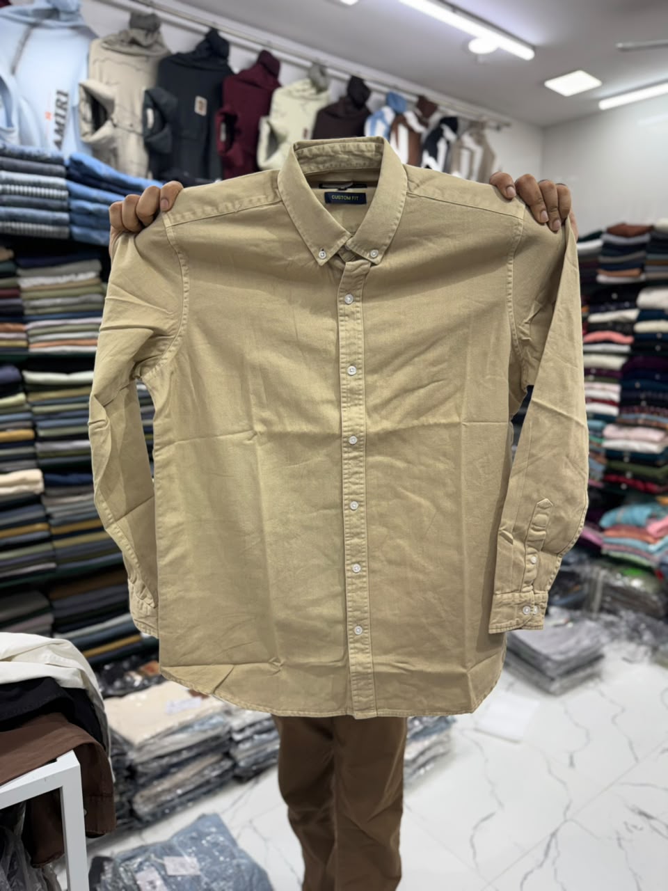 Solid Color Shirts RFD Fabric - Fiya Collections